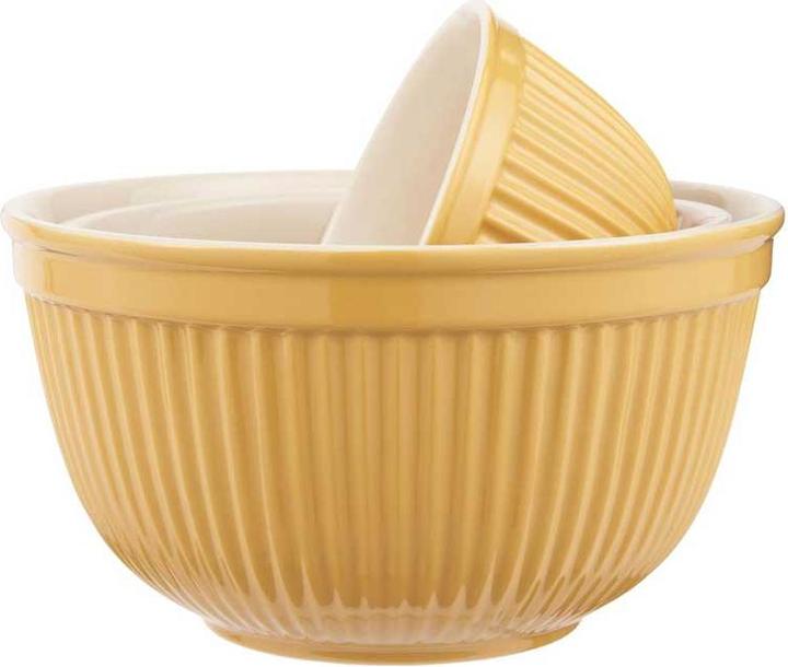 Ib Laursen Mustard bowl set (26 cm, 3 x)