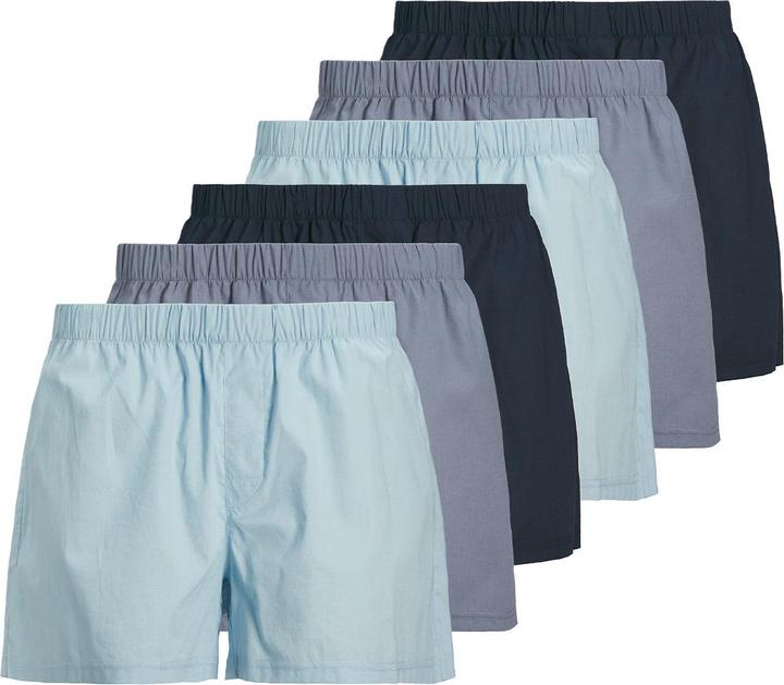 Produktbild Jack & Jones 6er Pack Milano Boxershorts (S, 6er Pack)