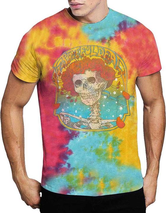 Grateful Dead Erwachsene Bertha Frame Tie Dye TShirt