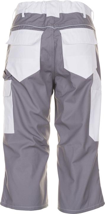 Planam 3/4 Hose reinweiss/zink XXL XXXL (3XL)