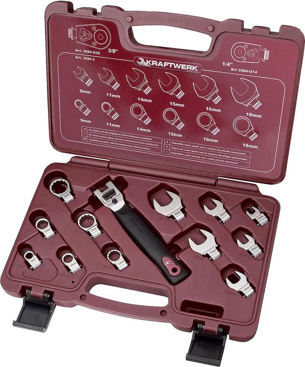 Kraftwerk Jeu de clés universel (19 mm)