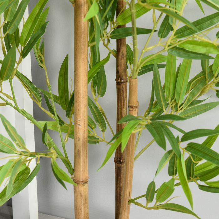 Immagine prodotto Swisshandel24 Bambù artificiale Decorazione di piante artificiali Decorazione di alberi artificiali 120 cm (120 cm)
