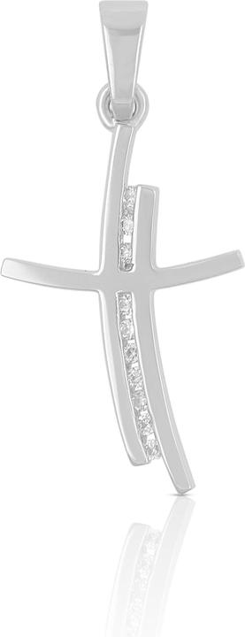 Actual product image Muau Cross (White gold)