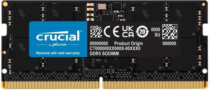 Crucial CT16G48C40S5 (1 x 16GB, 4800 MHz, DDR5-RAM, SO-DIMM)