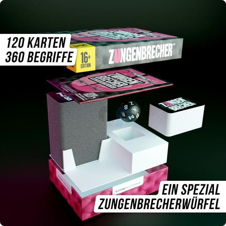 Actual product image Denkriesen Tongue twisters - "out with the language" - from 16 years onwards (German)