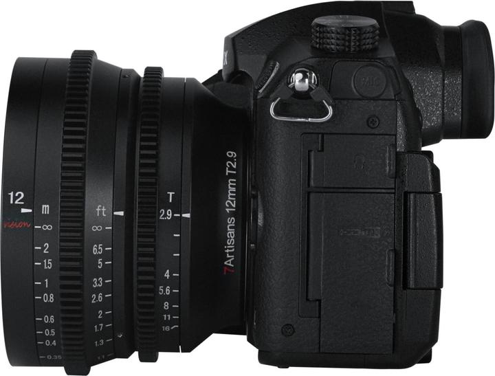 Image du produit 7artisans Focale fixe 12mm T/2.9 - MFT (Micro Four Thirds, APS-C / DX)