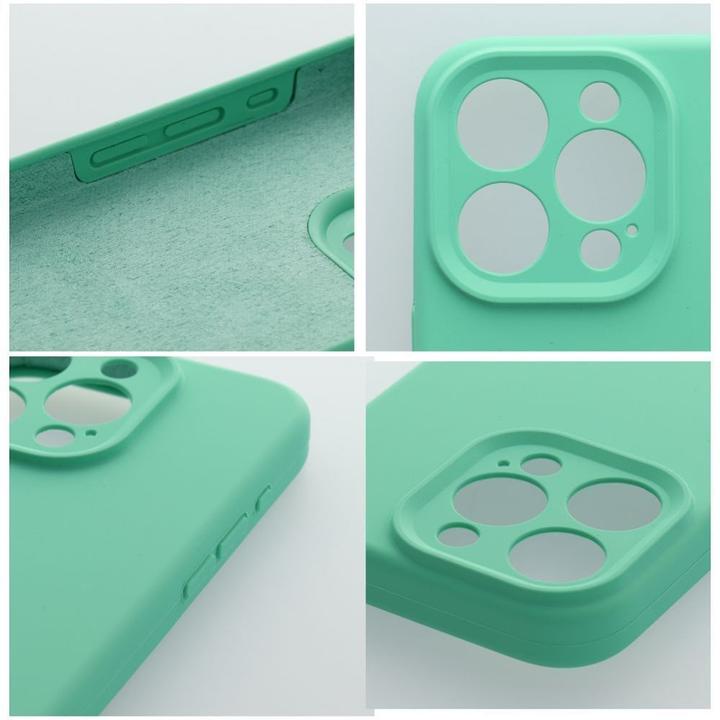 Image du produit OEM Back panel cover Case SILICONE 2mm for IPHONE 13 mint (Apple iPhone 13)