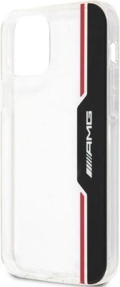 Actual product image Mercedes AMG AMHCP12MTVLBR iPhone 12/12 Pro 6.1" transparent hardcase Electroplate Vertical (Apple iPhone 12)