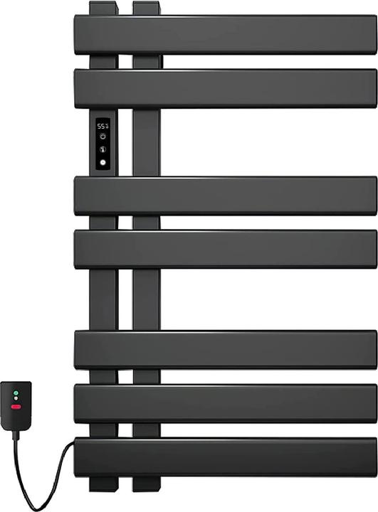 Actual product image Skylyzh Towel radiator, Black Left
