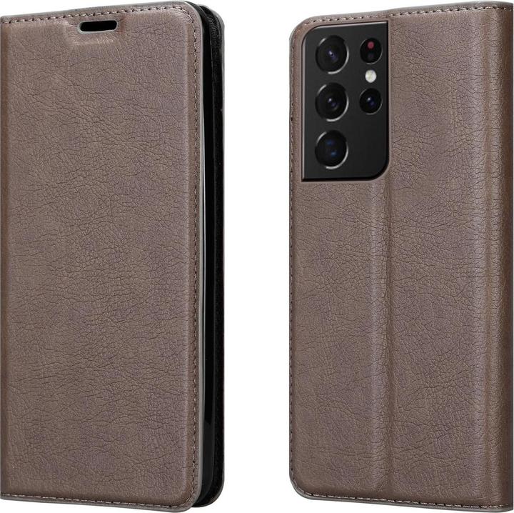 Actual product image Cadorabo Book Invisible Magnet Cover (Samsung Galaxy S21 Ultra)
