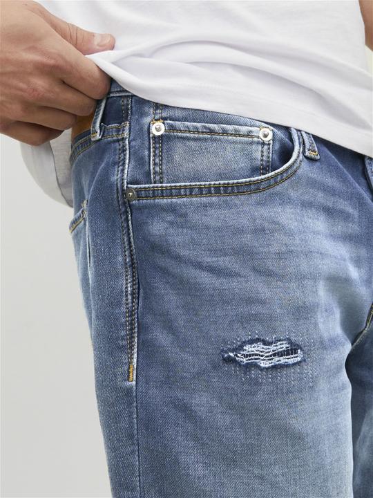 Actual product image Jack & Jones Rick Icon GE 633 Indigo Knit Jean Shorts (XXL)