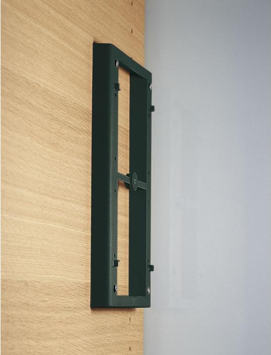 Servetto Kleiderlift Junior Distanzrahmen Höhe 20 mm, Kunststoff schwarz (1 Stk.)