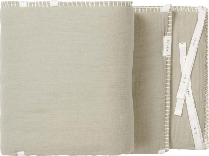 Koeka Playpen / bed surround Faroo sage (180 cm, 30 cm)