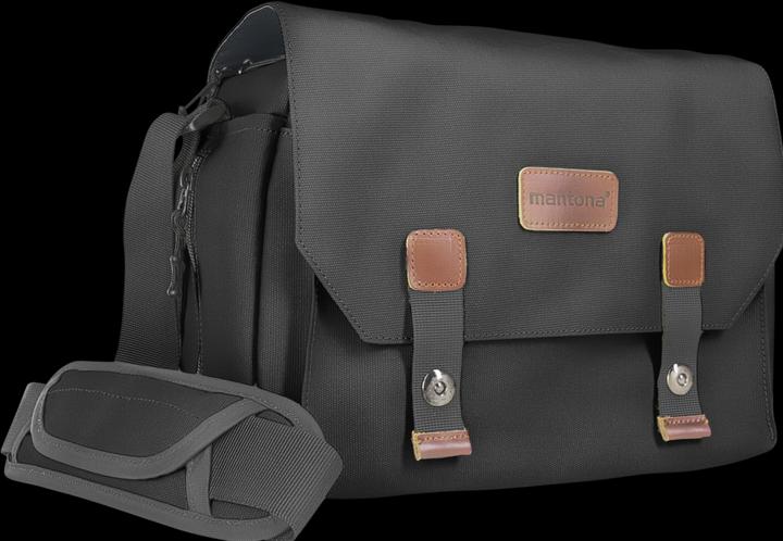 Produktbild mantona Kameratasche Milano grande (Kamera Schultertasche, 0.12 l)
