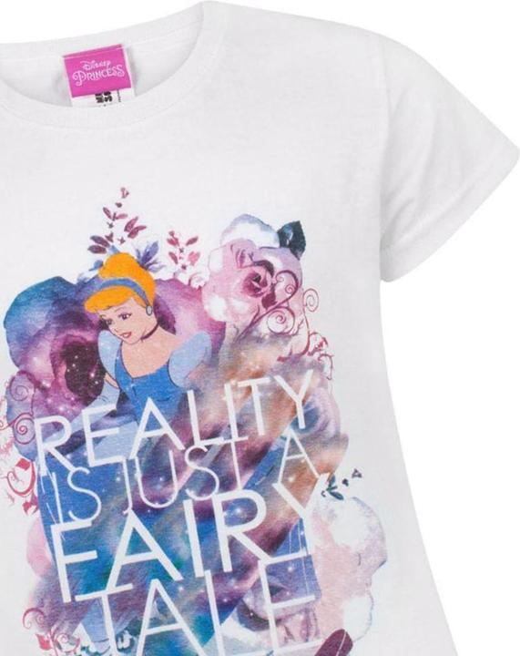 Actual product image Cinderella Reality Is Just A Fairy Tale Tshirt Girls (140, 146)