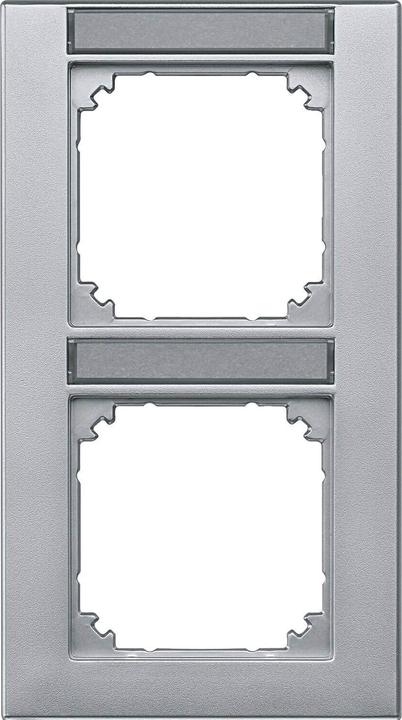 Produktbild Merten M-PLAN-Rahmen, 2fach beschriftbar, 476260