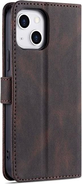 Produktbild MU Classic Retro Leder Bookcover Hülle (Apple iPhone 14 Plus)