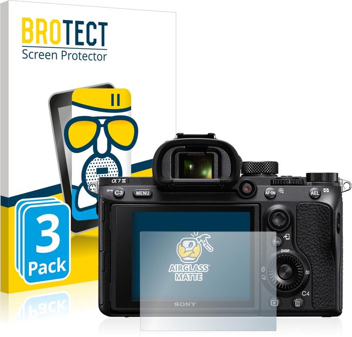 Actual product image BROTECT AirGlass Glass Matte (Screen protector, alpha 7 III)