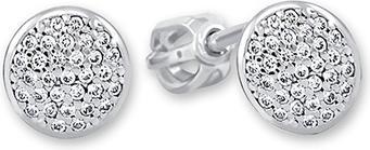 Actual product image Brilio Glittering stud earrings made of white gold 745 239 001 00622 0700000