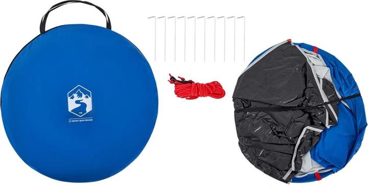 Actual product image VidaXL Beach tent 2 person pop-up waterproof (beach tent, 1.30 kg, 2 persons)