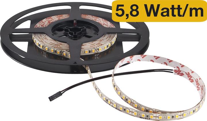 Actual product image Bilton LED strip Led strip roll 5 metres IP66, 3000K warm white 5.8W (Warm white, 500 cm)