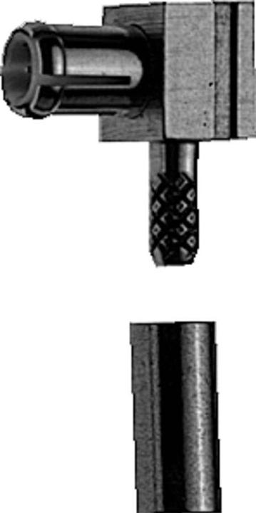 Image du produit Telegärtner Connecteur MCX coudé à sertir C2213, K 01252 d, or (standard)