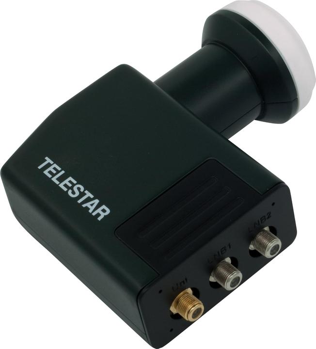 Telestar SKYWIRE HC LNB - Satellitenantennen-Umwandler (Unicable, Twin LNB, 40mm)
