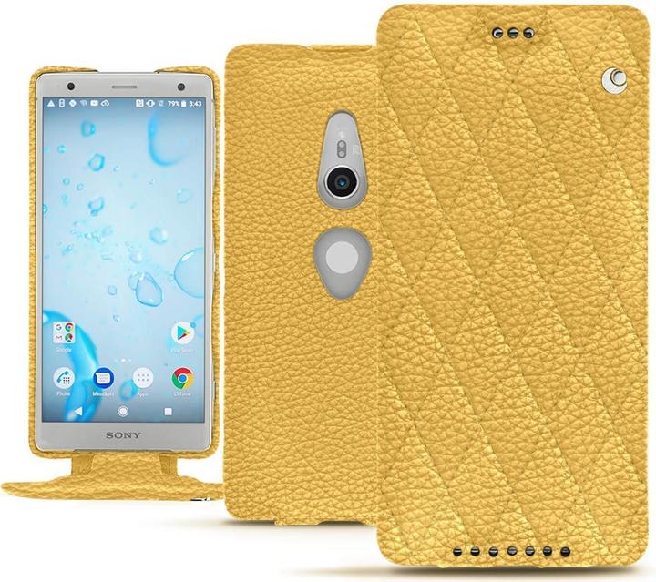 Actual product image Noreve Leather cover vertical (Sony Xperia XZ2)