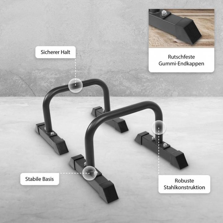Produktbild Gorilla Sports Push Up Stand Bar Low