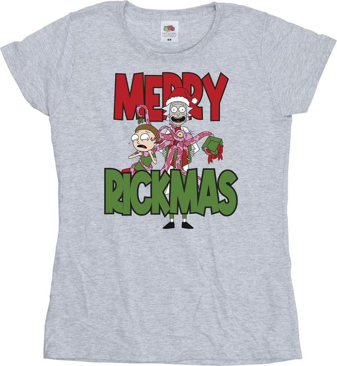 Immagine prodotto Rick And Morty Merry Rickmas Maglietta Donna (S)