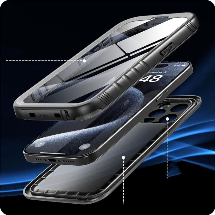 Image du produit Tech-Protect ShellBox waterproof IP68 case for Samsung Galaxy S24 - black (Samsung Galaxy S24)