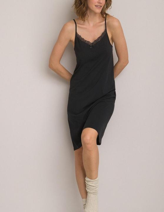 Actual product image La Redoute Collections Nightdress with narrow (42)