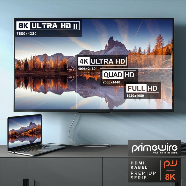 Actual product image Primewire HDMI (Typ A) — HDMI (Typ A) (5 m, HDMI)
