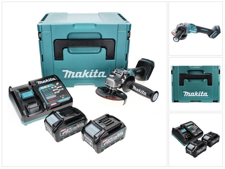 Image du produit Makita Meuleuse d'angle sans fil 40V GA008GM201 (125 mm)