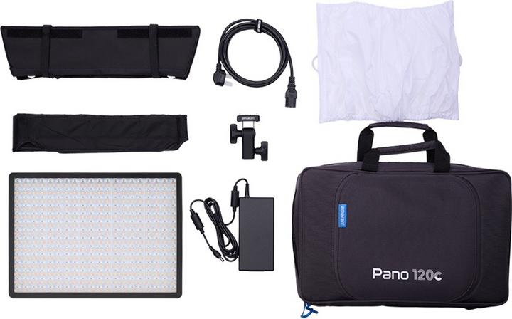 Produktbild Amaran Pano 120c Kit (Charcoal) (EU) (Flächenleuchte)
