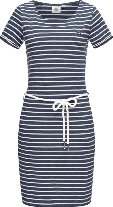 Strisce blu melange