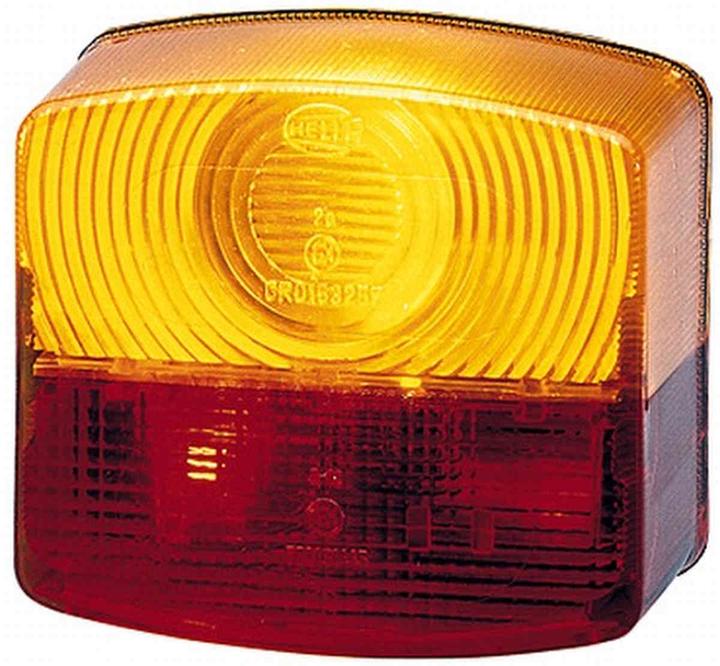 Image du produit Hella 2 glaces de feux arrière pour DAF LANGENDORF LIEBHERR MASSEY FERGUSON