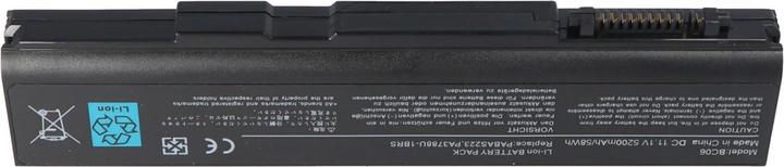 Immagine prodotto Toshiba Batteria PA3788U-1BRS, PABAS223, PA3788, PA3788U1BRS, Dynabook, Tecra A11, M11, S11 (6 Celle, 5200 mAh)