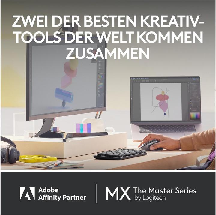Produktbild Logitech MX Mechanical Mini for Mac (CH, Kabellos)