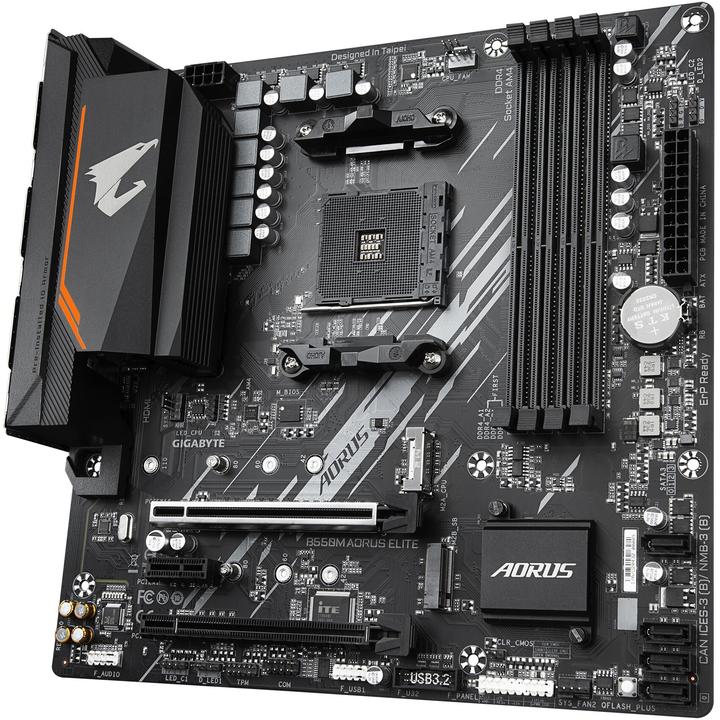 Produktbild Gigabyte B550M AORUS ELITE (AM4, AMD B550, mATX)