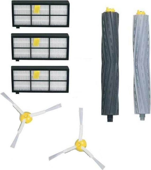 Produktbild Flickbee Brush set 6-piece for iRobot robot vacuum Cleaner Roomba 800er 900 series like 4415866 14921