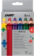 Immagine prodotto Lamy Matita colorata 3plus confezione da 6 pezzi pieghevole, modello 520 (6 x)
