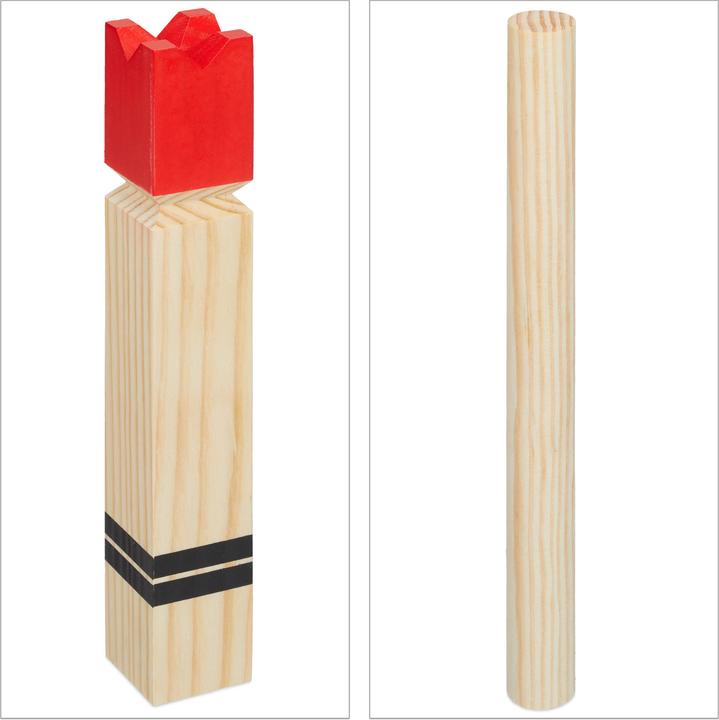 Actual product image Relaxdays Kubb game