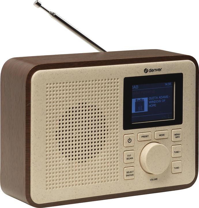 Actual product image Denver DAB-60DW Greenline (DAB+, FM, Bluetooth)