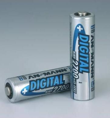 Produktbild Ansmann 1x2 Akku 2700 Mignon AA 2500 mAh (1 Stk., AA, 2700 mAh)