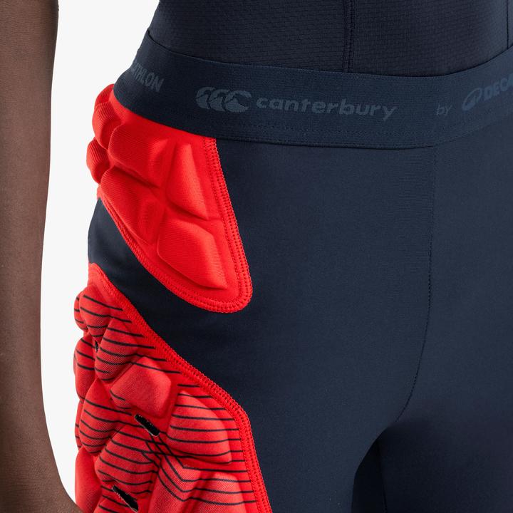 Image du produit Offload Short de protection Rugby pour enfants - Canterbury R500 bleu (12, 13, 14, Short de protection, Modèle unique)