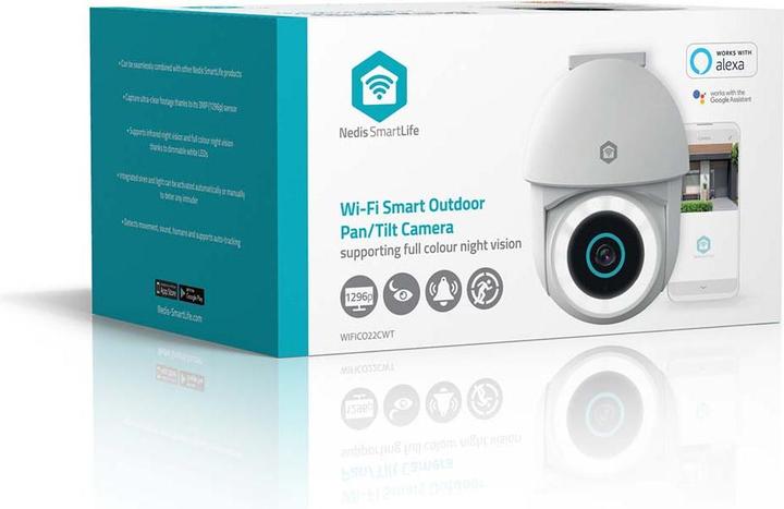 Actual product image Nedis WIFICO22CWT (1920 x 1080 Pixels)