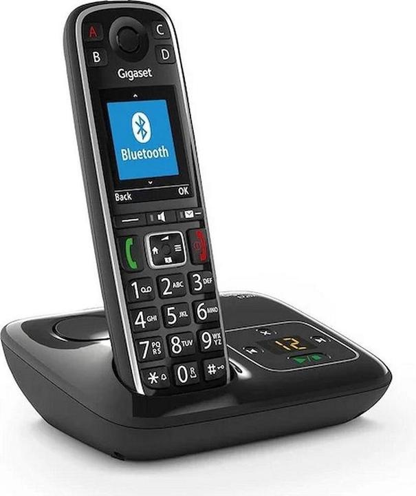 Gigaset E720A - draadloze premium seniorentelefoon met antwoordapparaat - Bluetooth voor koppeling met gehoo