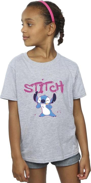 Image du produit Disney - T-shirt LILO AND STITCH GRAFFITI - Fille (152, 158)
