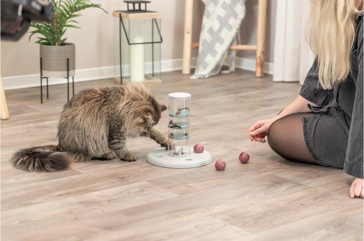 Actual product image Trixie Cat Activity Gambling Tower (Catmint toy)
